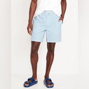 Men’s Old Navy 7” Inseam Seersucker Swim Trucks NWT Size S